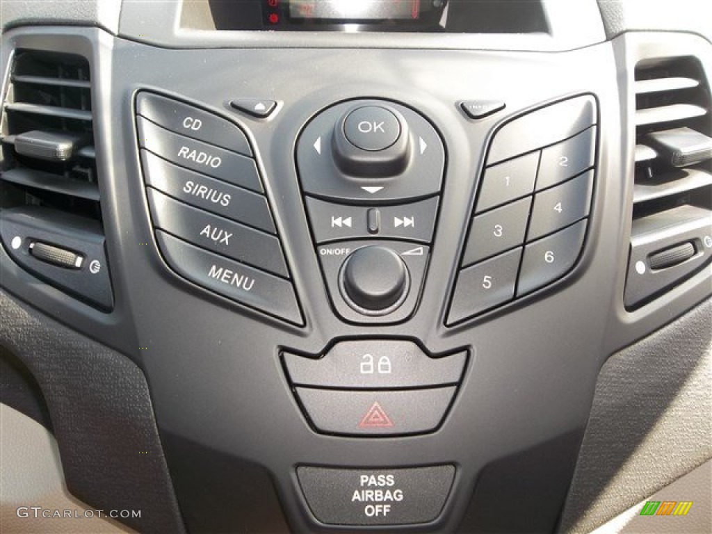 2013 Fiesta S Sedan - Violet Gray / Charcoal Black/Light Stone photo #21