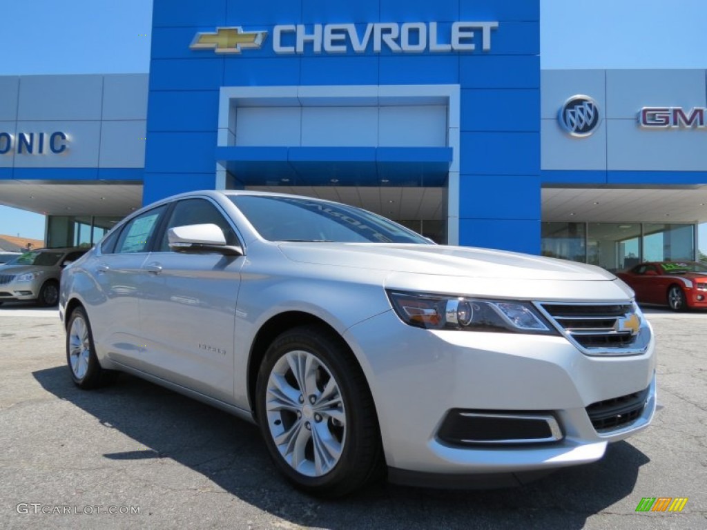 2014 Impala LT - Silver Ice Metallic / Jet Black/Dark Titanium photo #1