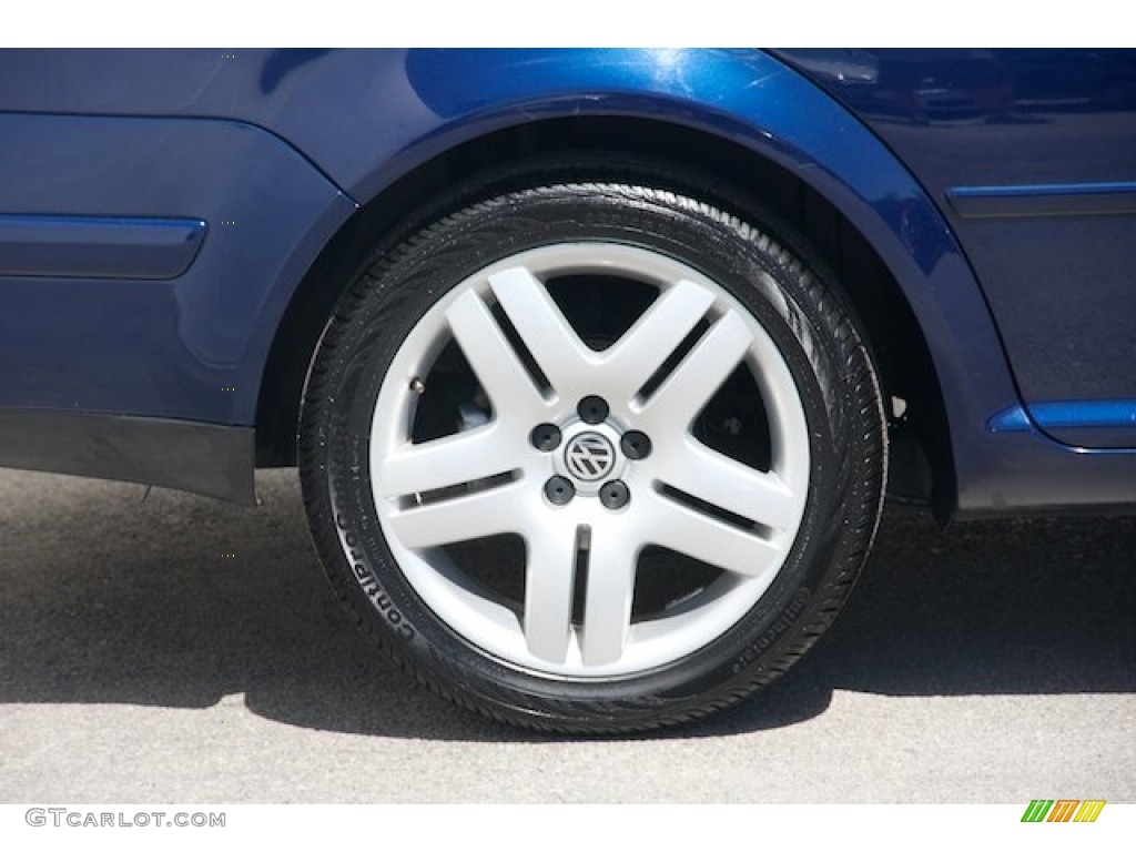 2001 Jetta GLX VR6 Sedan - Galactic Blue / Beige photo #30