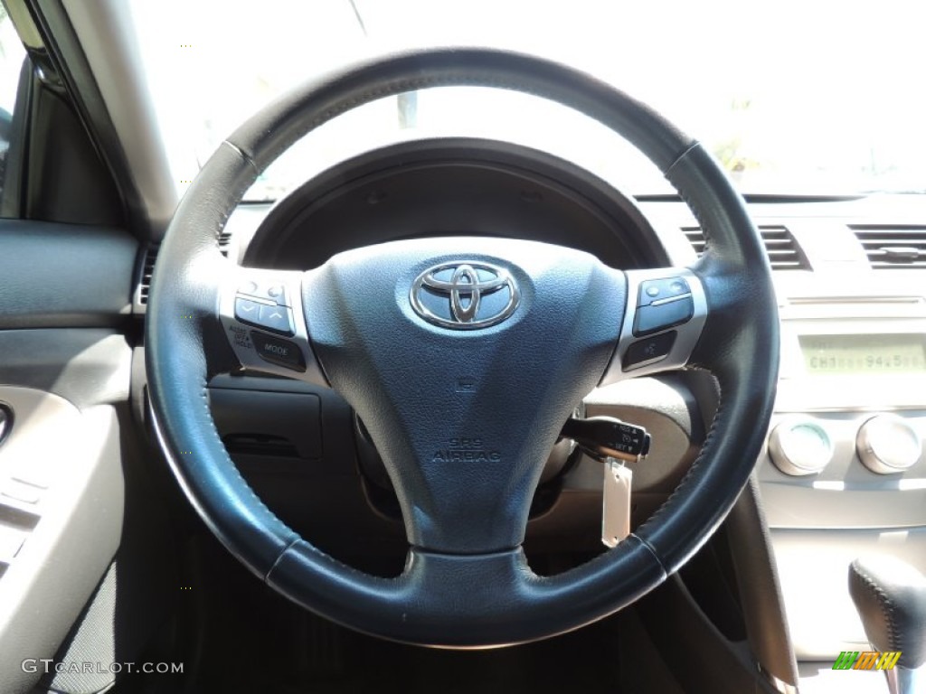 2008 Camry SE V6 - Black / Dark Charcoal photo #15