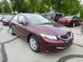 Crimson Red Pearl - Civic LX Sedan Photo No. 1
