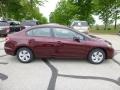 Crimson Red Pearl - Civic LX Sedan Photo No. 2