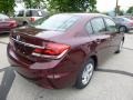 Crimson Red Pearl - Civic LX Sedan Photo No. 3