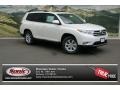 2013 Blizzard White Pearl Toyota Highlander SE 4WD  photo #1