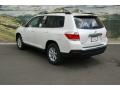 2013 Blizzard White Pearl Toyota Highlander SE 4WD  photo #2