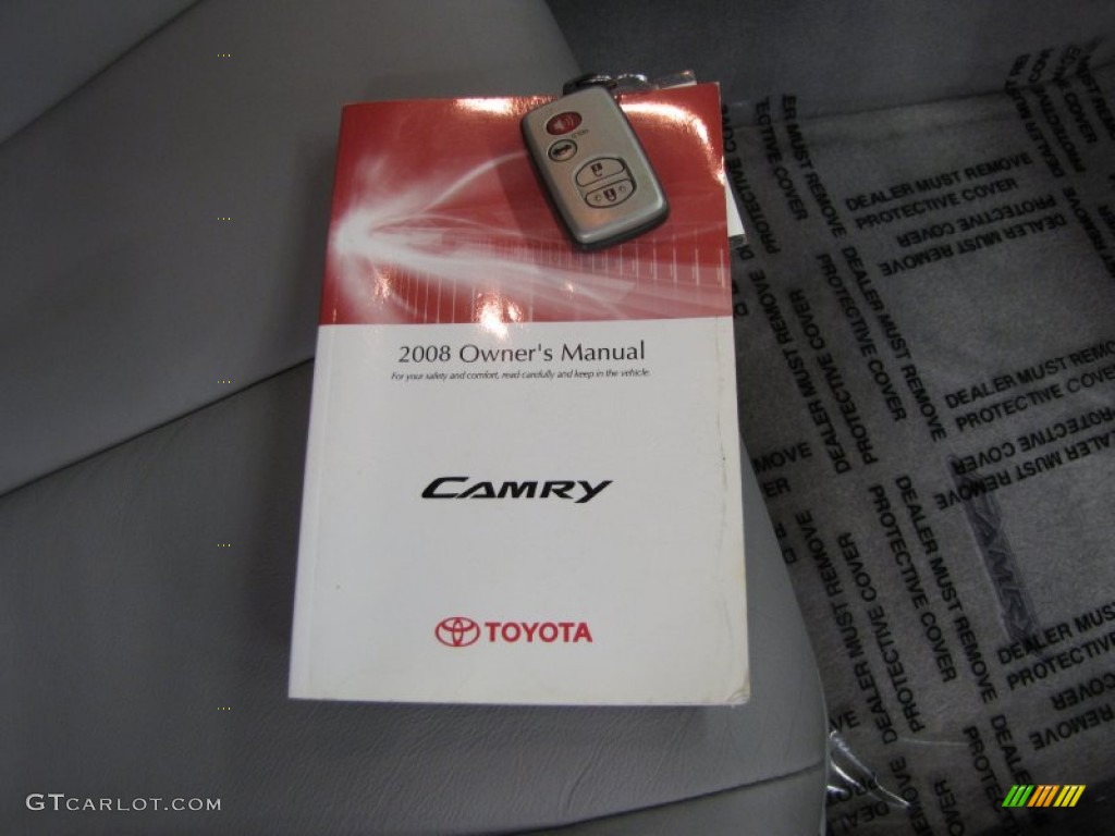 2008 Camry XLE V6 - Super White / Ash photo #29