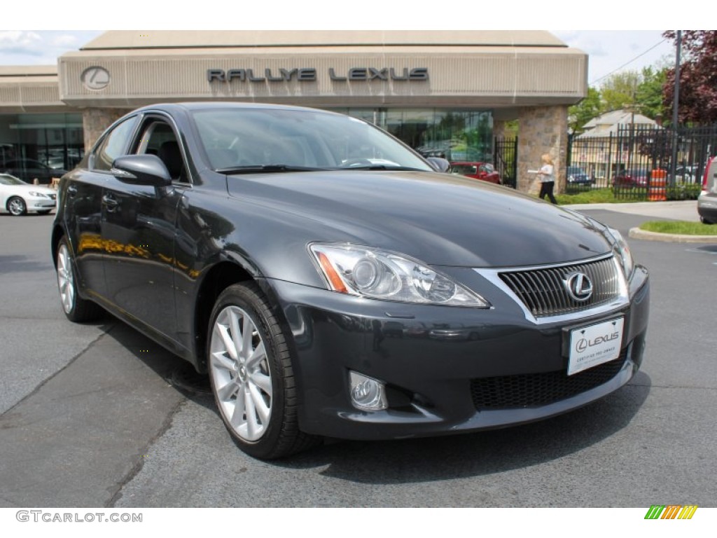 2010 IS 250 AWD - Smoky Granite Mica / Black photo #1