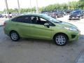 2013 Lime Squeeze Ford Fiesta SE Sedan  photo #9