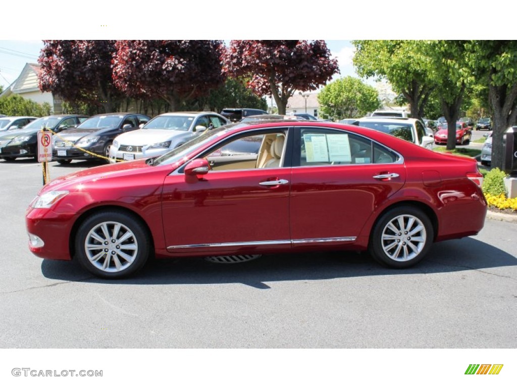 Matador Red Mica 2010 Lexus ES 350 Exterior Photo #81067445