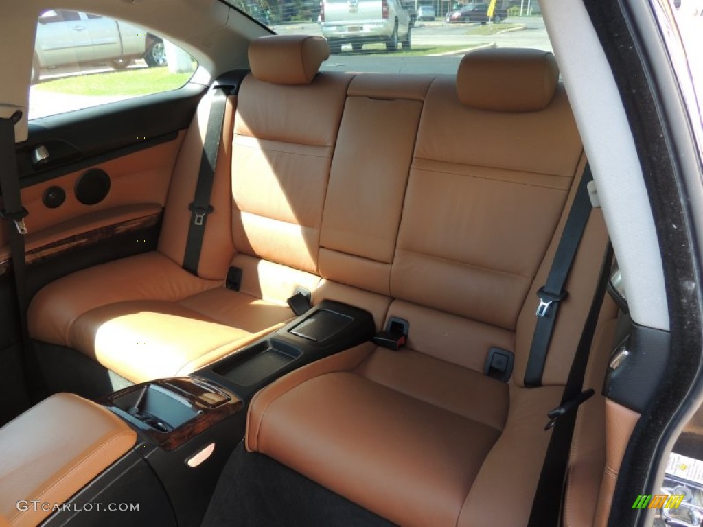 2008 3 Series 335i Coupe - Space Grey Metallic / Saddle Brown/Black photo #10