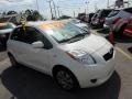 2008 Polar White Toyota Yaris 3 Door Liftback  photo #9