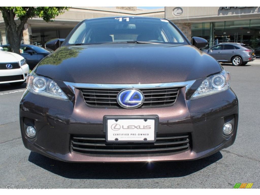 2011 Fire Agate Pearl Lexus CT 200h Hybrid Premium 81011510 Photo 2