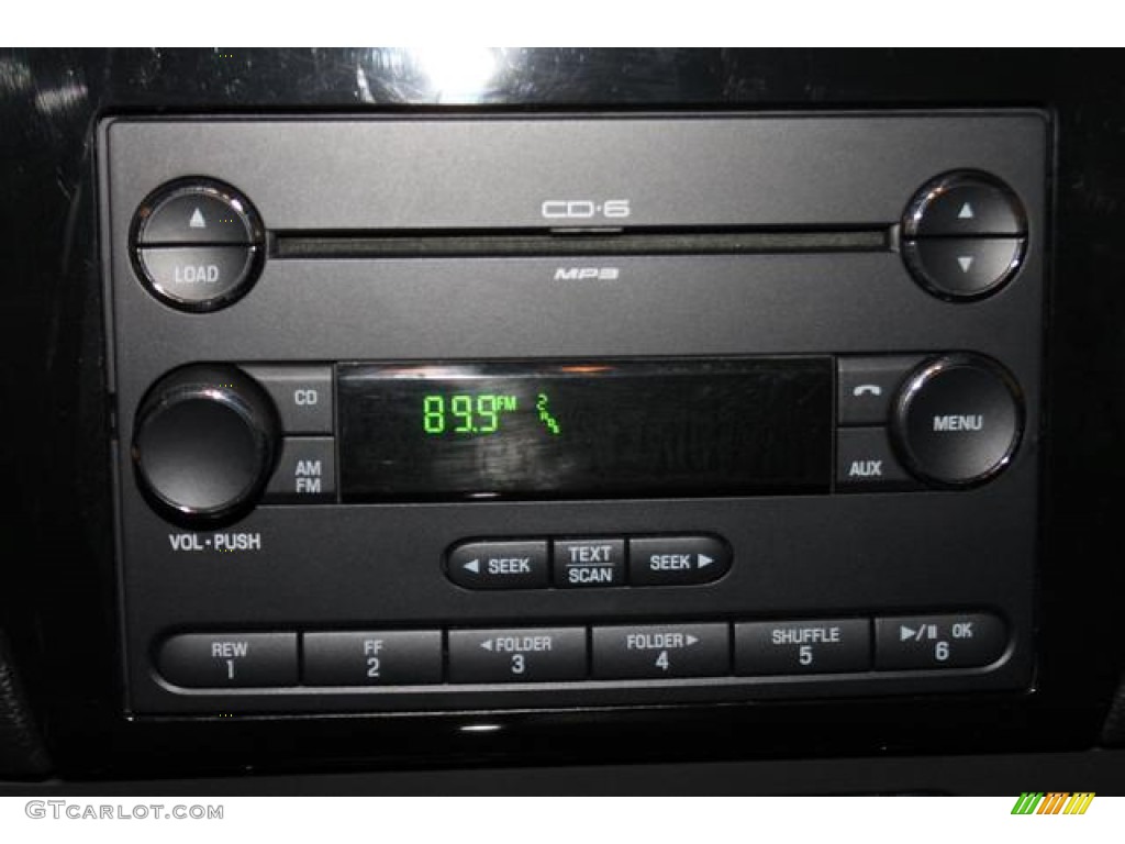 2009 Ford Fusion SEL V6 Audio System Photos