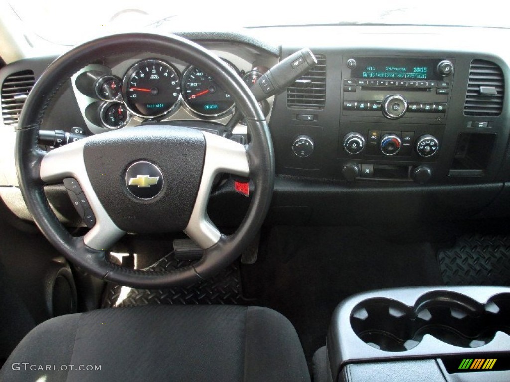 2009 Silverado 1500 LT Crew Cab 4x4 - Graystone Metallic / Ebony photo #8