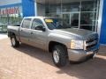 2009 Graystone Metallic Chevrolet Silverado 1500 LT Crew Cab 4x4  photo #13