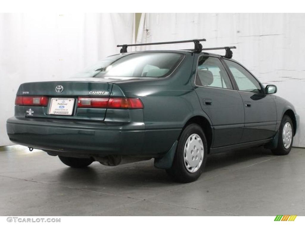1998 Camry LE - Dark Green Metallic / Gray photo #6