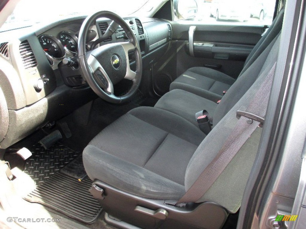 2009 Silverado 1500 LT Crew Cab 4x4 - Graystone Metallic / Ebony photo #20