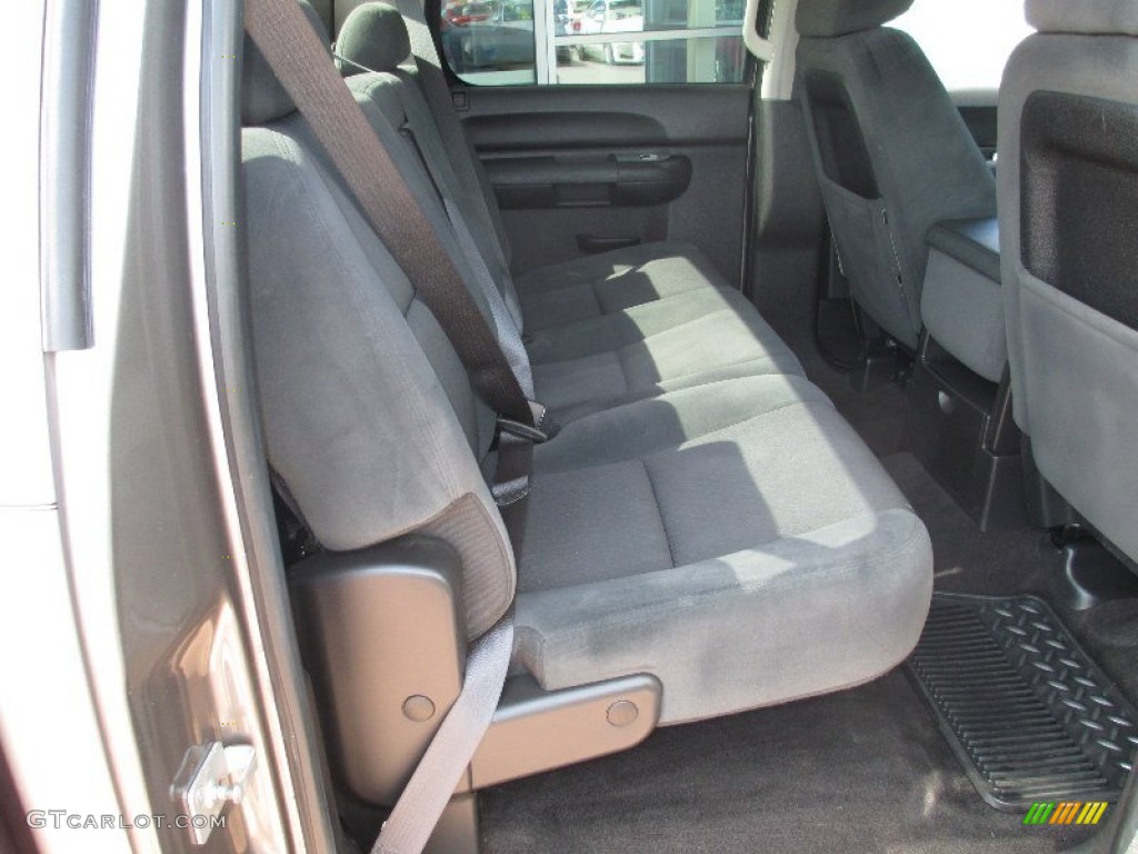 2009 Silverado 1500 LT Crew Cab 4x4 - Graystone Metallic / Ebony photo #23
