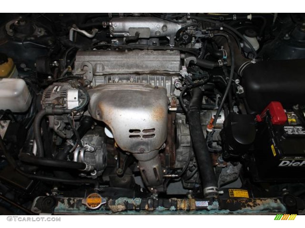1998 Camry LE - Dark Green Metallic / Gray photo #46