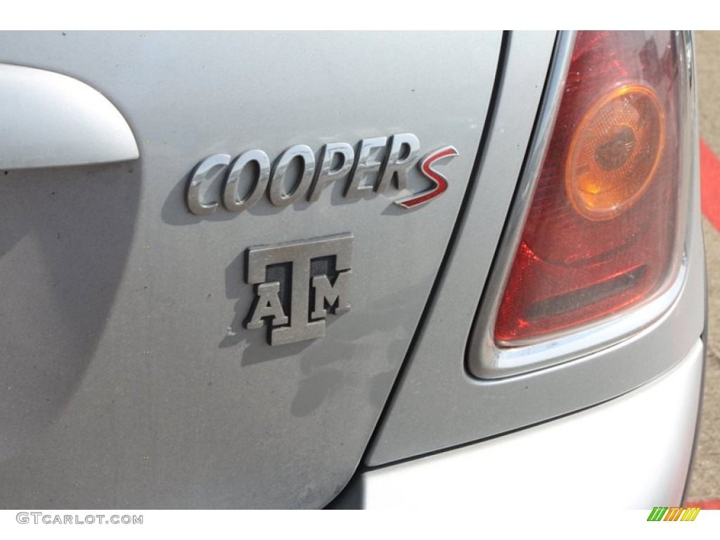 2007 Cooper S Hardtop - Pure Silver Metallic / Lounge Carbon Black photo #6