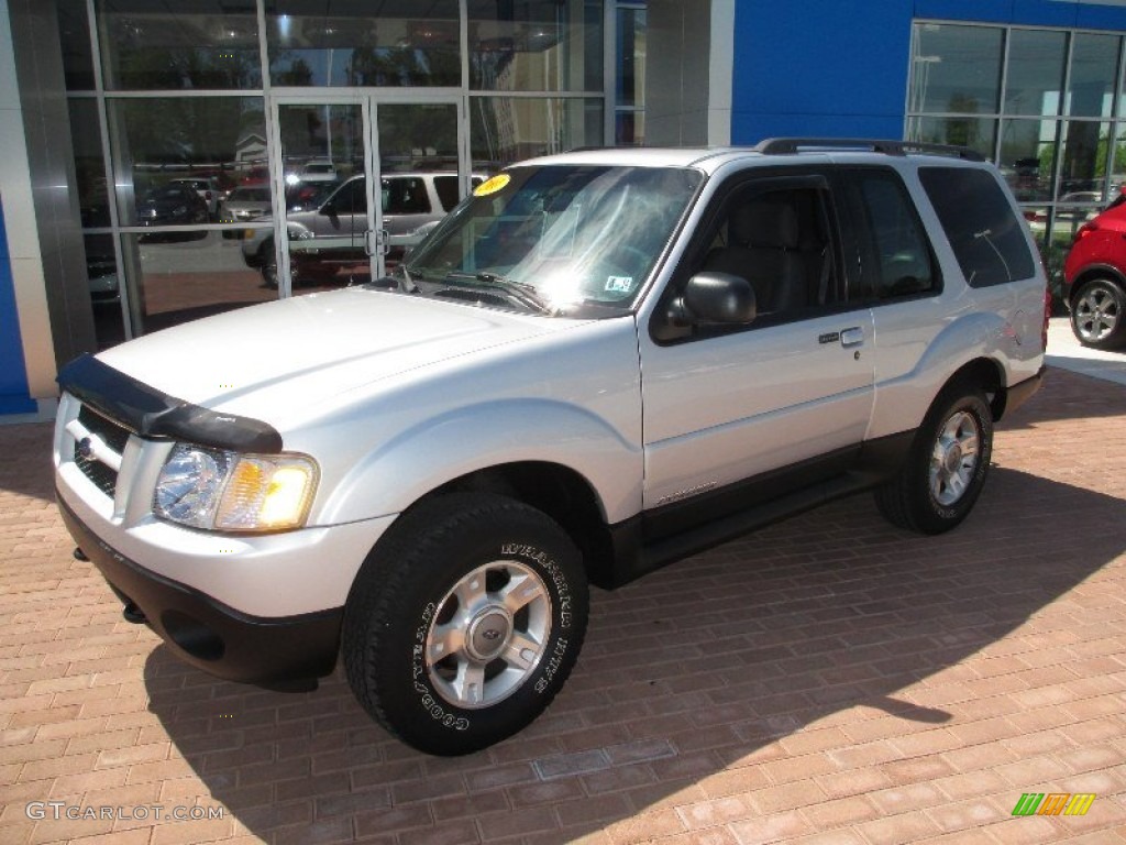 2001 Explorer Sport 4x4 - Silver Frost Metallic / Dark Graphite photo #10