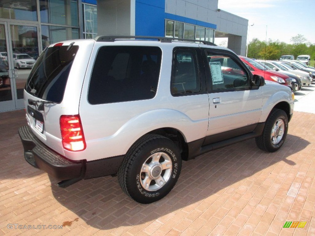 2001 Explorer Sport 4x4 - Silver Frost Metallic / Dark Graphite photo #11