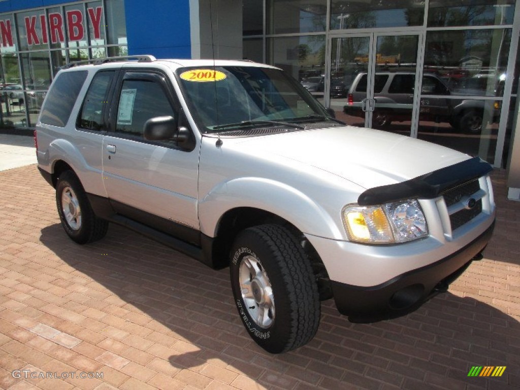 2001 Explorer Sport 4x4 - Silver Frost Metallic / Dark Graphite photo #12