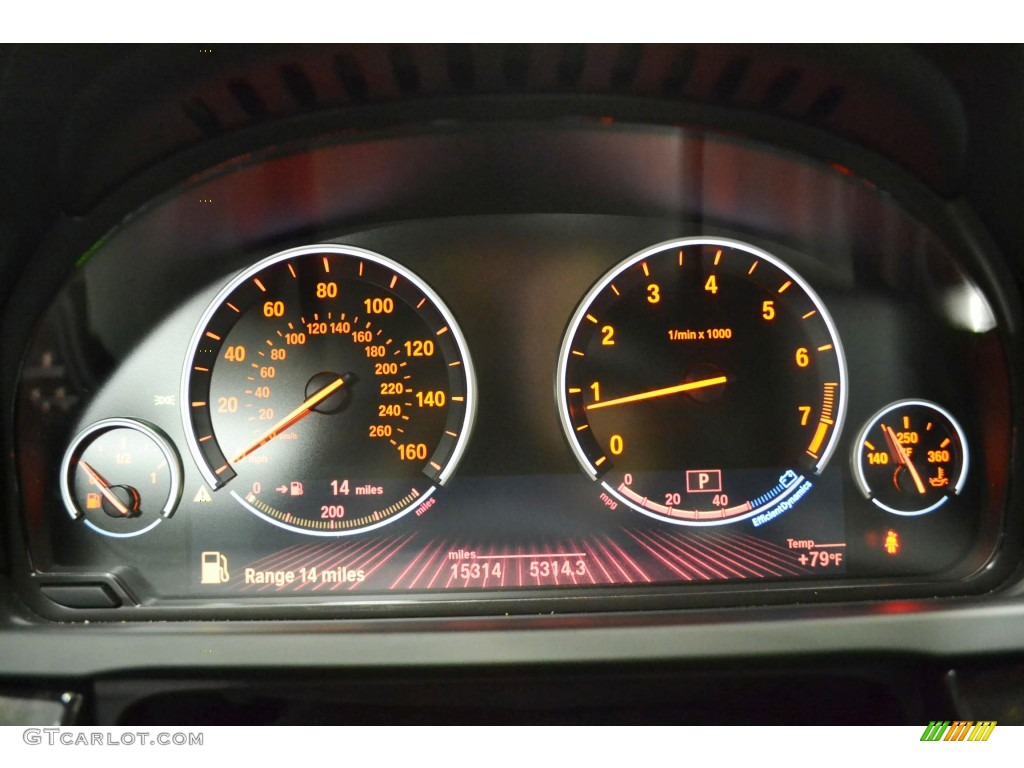 2012 BMW 7 Series 750Li Sedan Gauges Photo #81072471