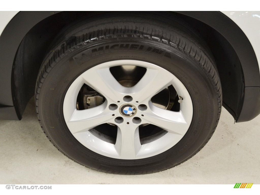 2008 X5 3.0si - Alpine White / Saddle Brown photo #3