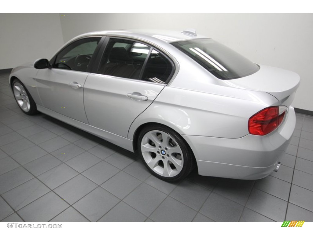 Titanium Silver Metallic 2008 BMW 3 Series 335i Sedan Exterior Photo #81073085