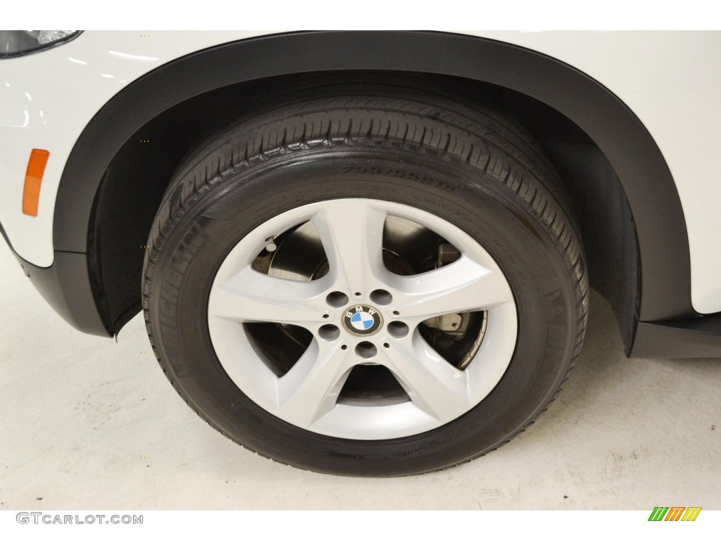 2008 X5 3.0si - Alpine White / Saddle Brown photo #7