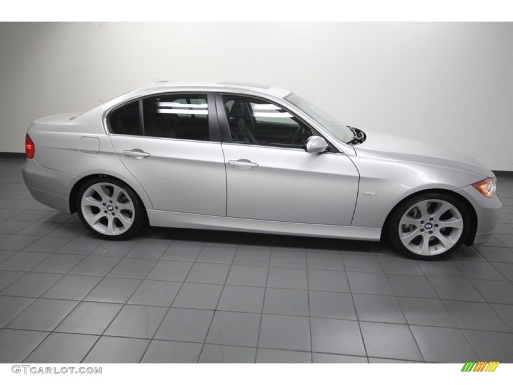 Titanium Silver Metallic 2008 BMW 3 Series 335i Sedan Exterior Photo #81073102