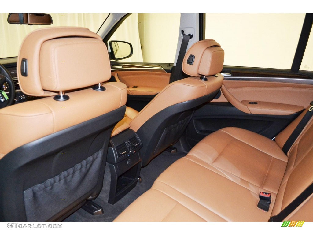 2008 X5 3.0si - Alpine White / Saddle Brown photo #15