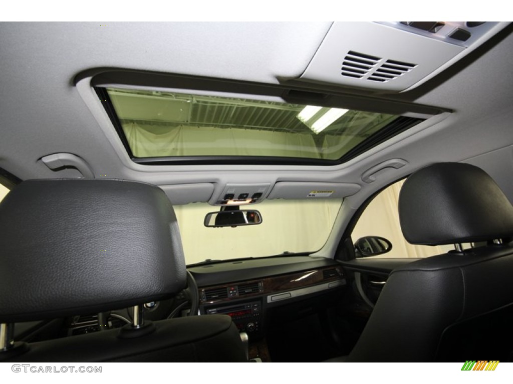 2008 3 Series 335i Sedan - Titanium Silver Metallic / Black photo #29