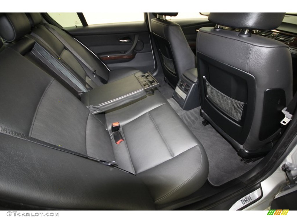 2008 3 Series 335i Sedan - Titanium Silver Metallic / Black photo #32