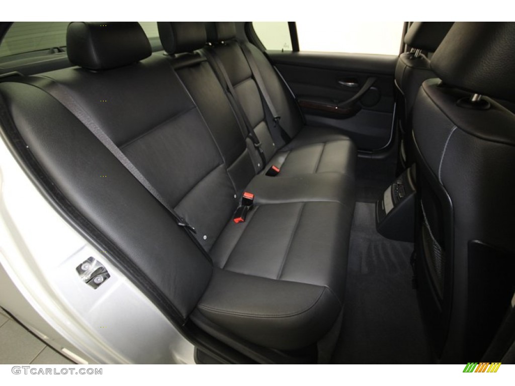 2008 3 Series 335i Sedan - Titanium Silver Metallic / Black photo #34