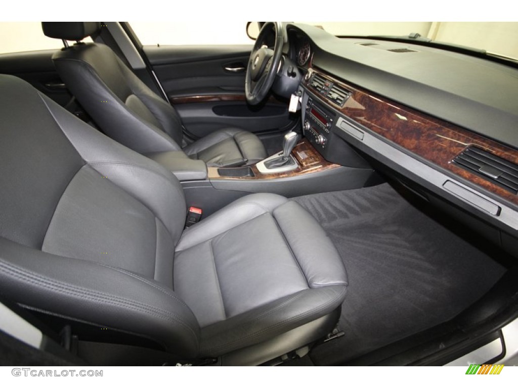 2008 3 Series 335i Sedan - Titanium Silver Metallic / Black photo #35
