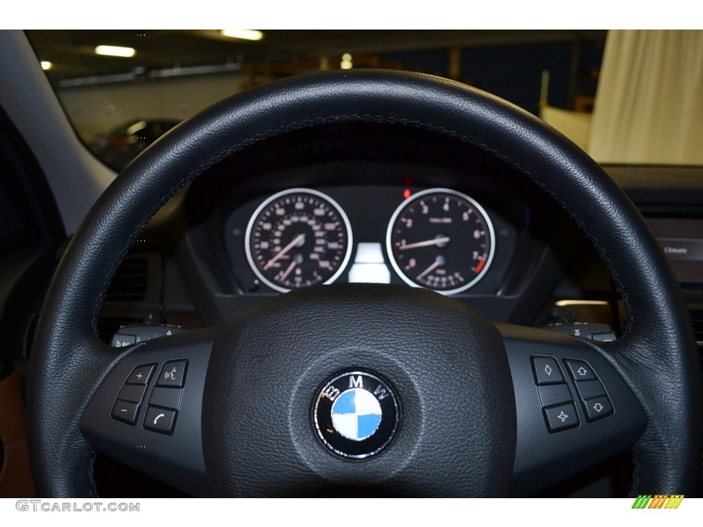 2008 X5 3.0si - Alpine White / Saddle Brown photo #21