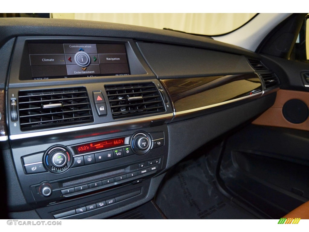 2008 X5 3.0si - Alpine White / Saddle Brown photo #24