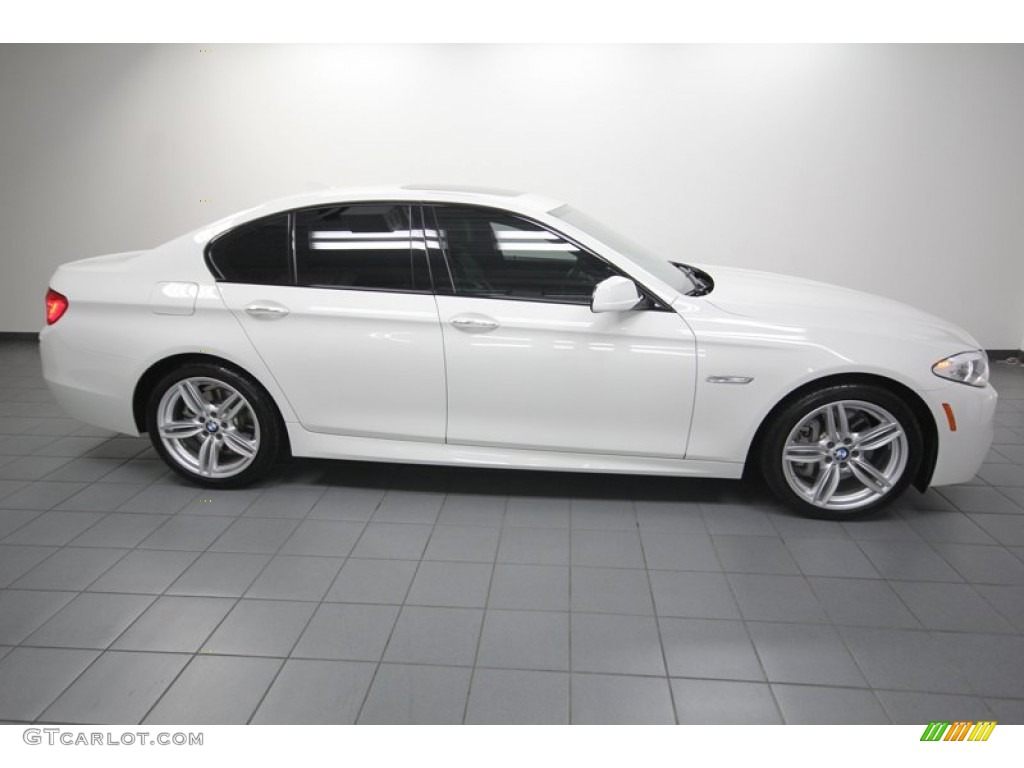 Alpine White 2012 BMW 5 Series 535i Sedan Exterior Photo #81073406