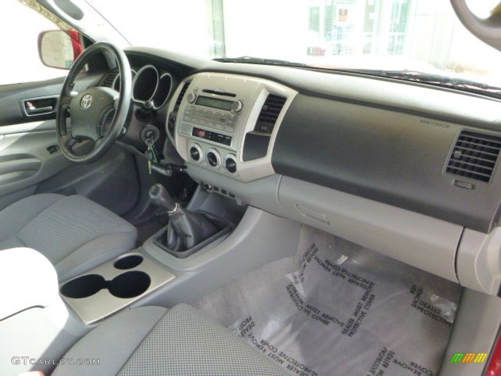 2009 Toyota Tacoma V6 TRD Sport Double Cab 4x4 Graphite Gray Dashboard Photo #81073452