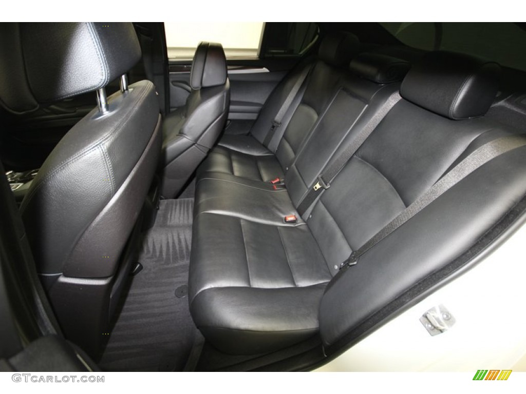 2012 BMW 5 Series 535i Sedan Rear Seat Photo #81073457
