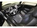 2009 Mini Cooper Punch Carbon Black Leather Interior Interior Photo