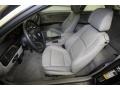 2008 BMW 3 Series Gray Interior Front Seat Photo