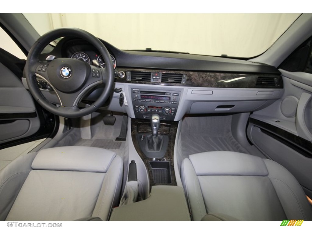 2008 BMW 3 Series 328i Coupe Gray Dashboard Photo #81074478
