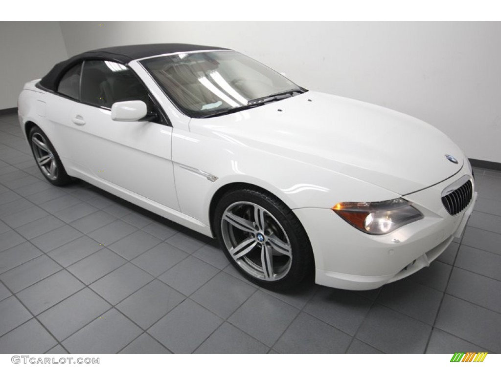 Alpine White 2007 BMW 6 Series 650i Convertible Exterior Photo #81074970
