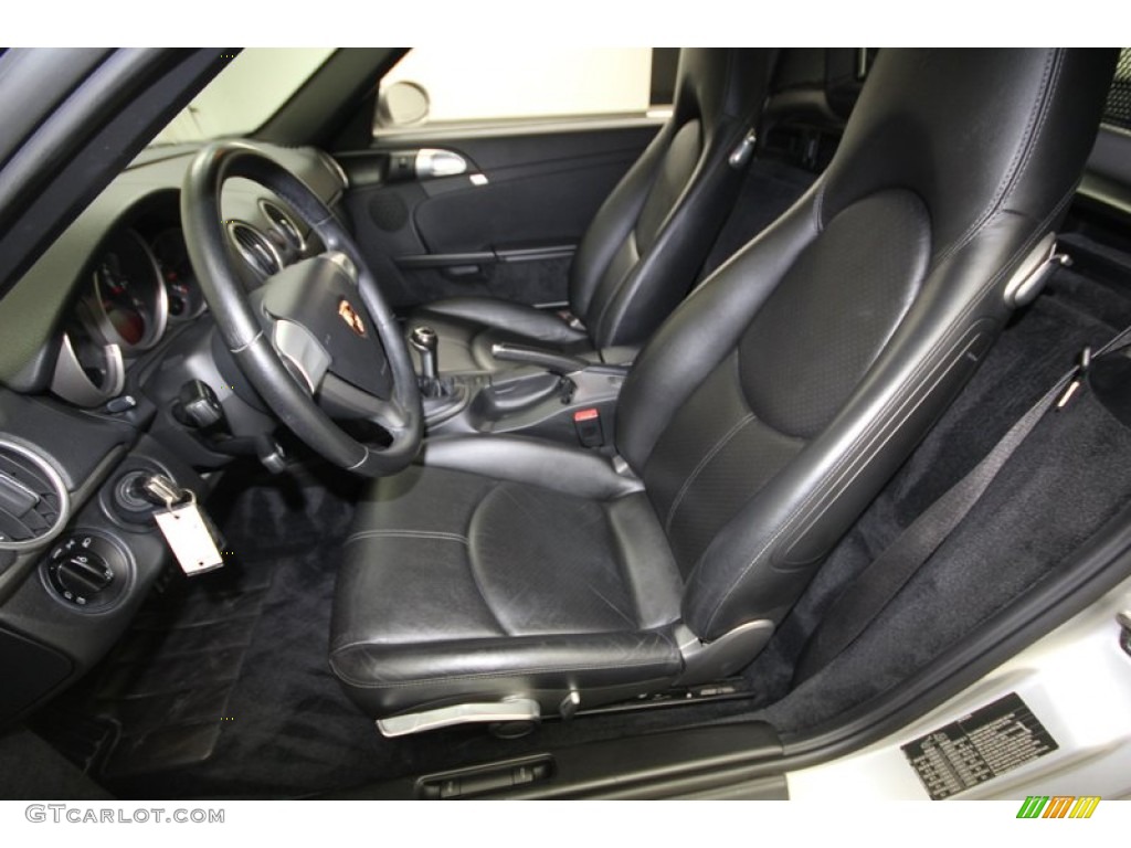 Black Interior 2006 Porsche Boxster Standard Boxster Model Photo #81075171