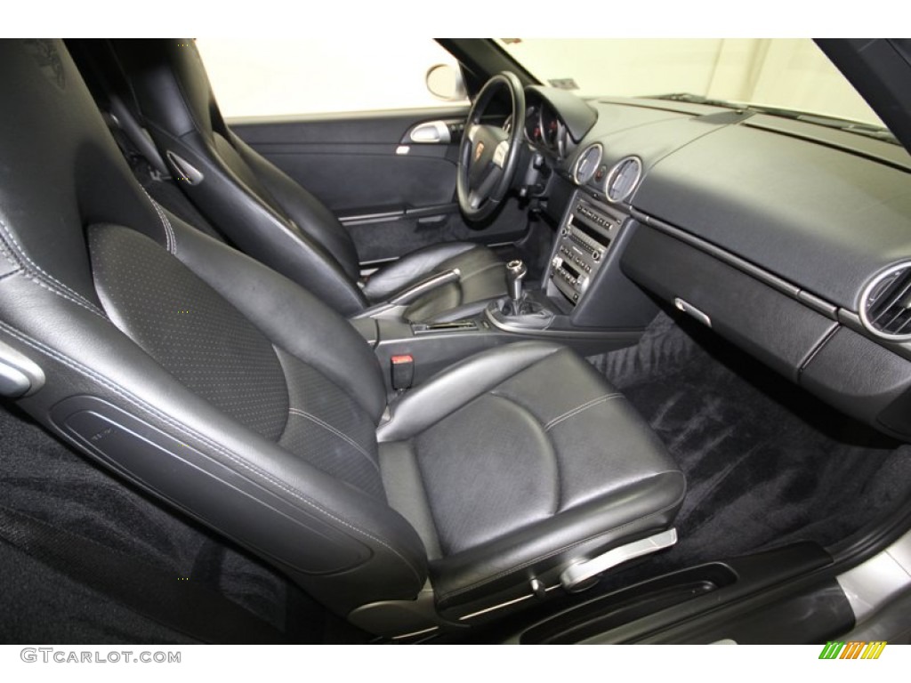 Black Interior 2006 Porsche Boxster Standard Boxster Model Photo #81075246