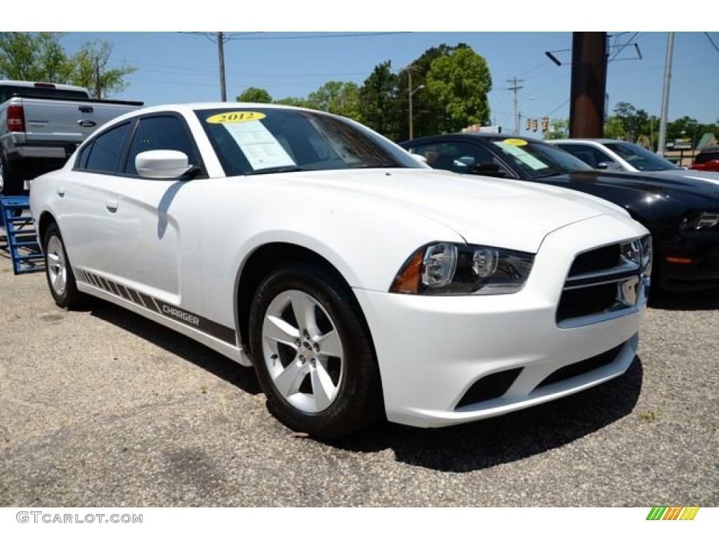 2012 Charger SE - Bright White / Black photo #3