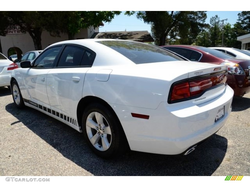 2012 Charger SE - Bright White / Black photo #6
